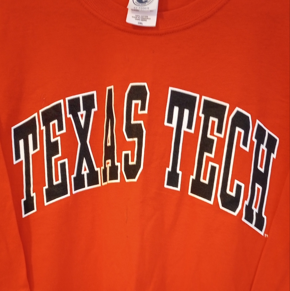 🐮 🐄 New With Tags Men's Big and Tall Texas Tech Short Sleeve T-Shirt
